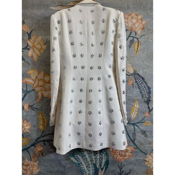 Anthropologie Ace Crystal Tuxedo Dress $400 - Picture 10 of 11